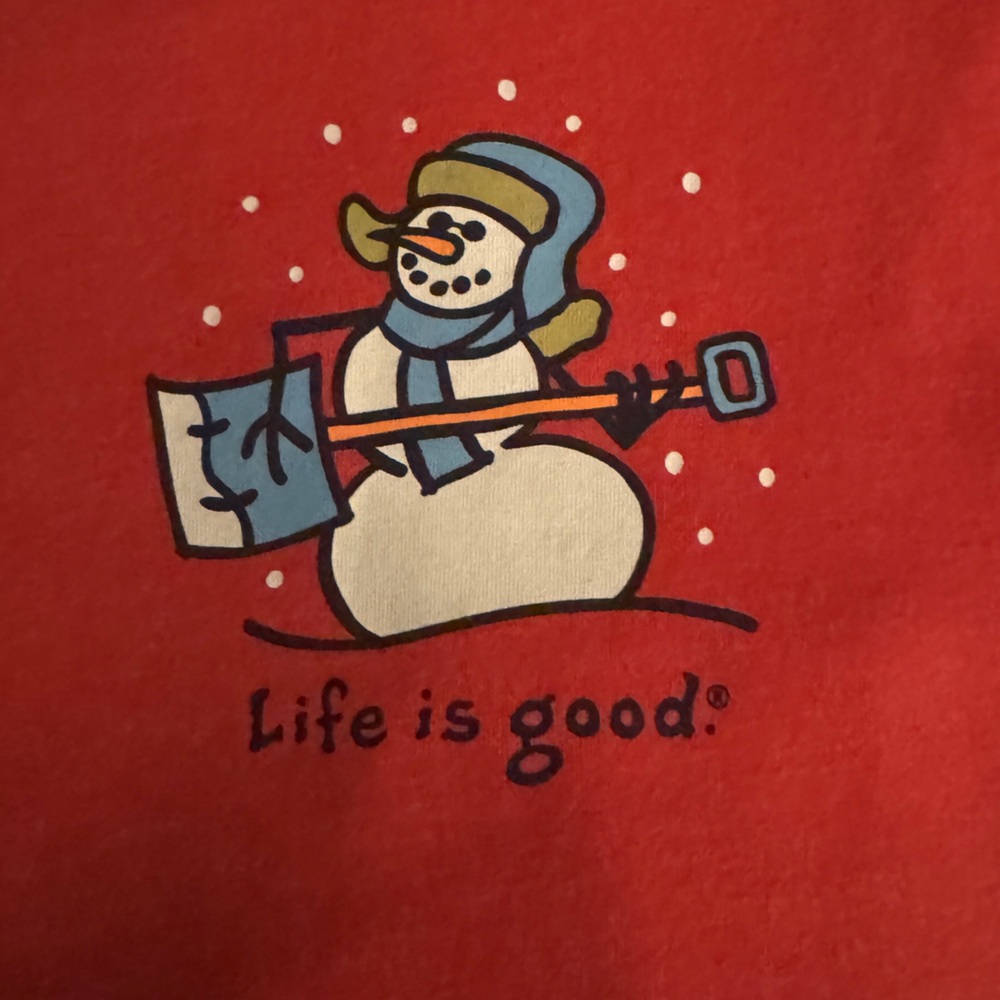 Life is Good Christmas long sleeve shirt
Men’s XXL